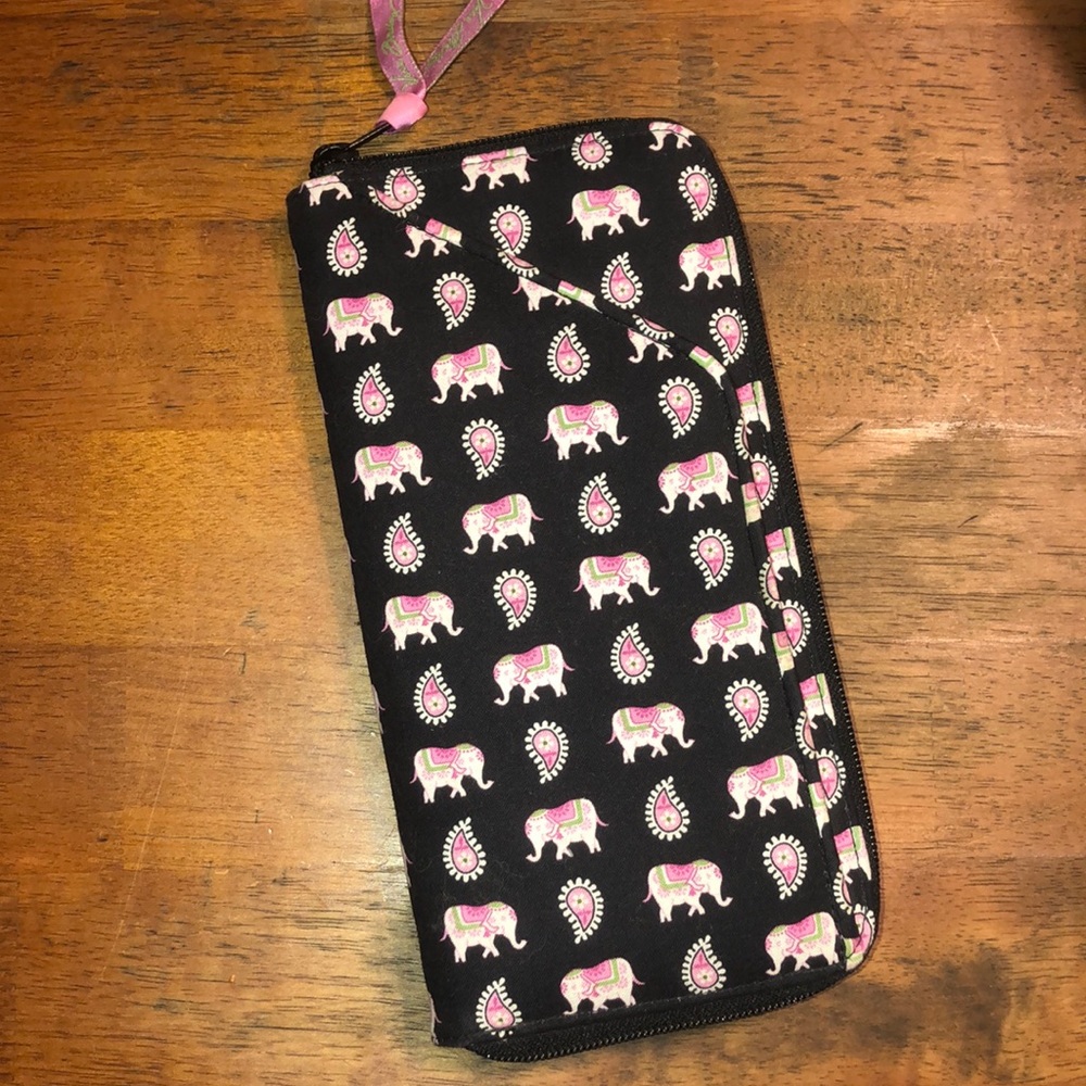 Vintage Vera Bradley Passport Wallet